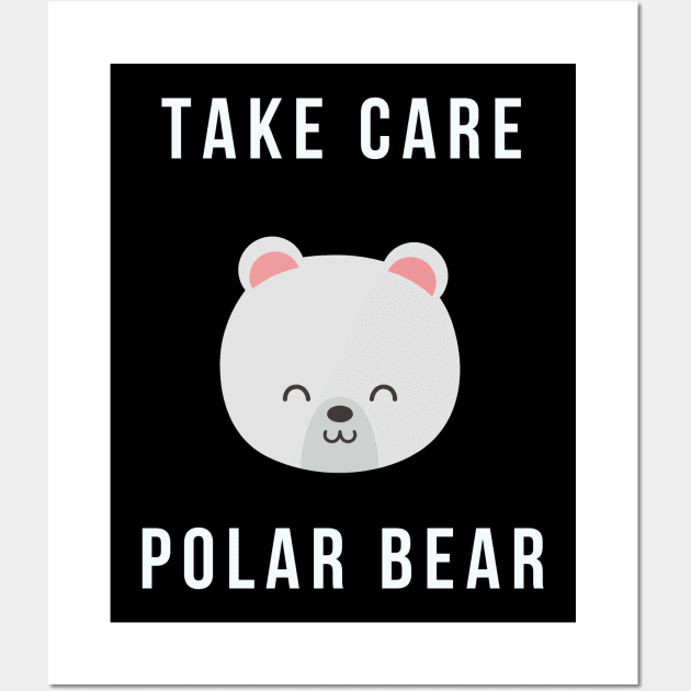 Take care polar bear Wall Art by animal rescuers